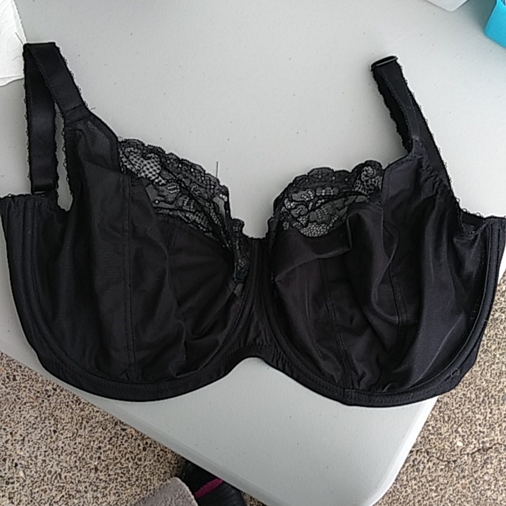 Panache bra, black, size 30K